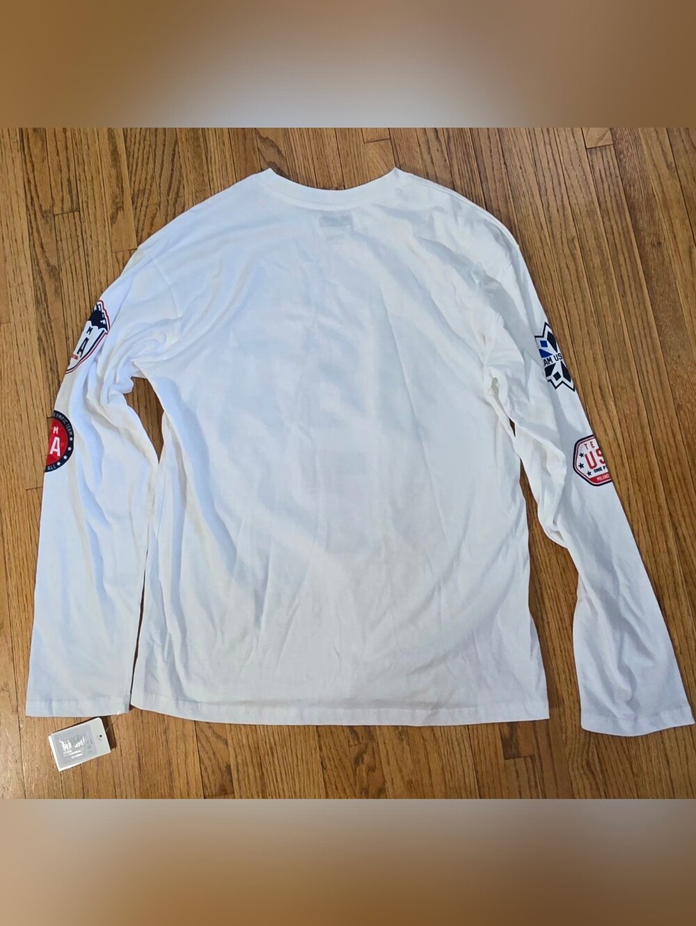 Team USA 2026 White Long-Sleeve Graphic Shirt L - Picture 2 of 5